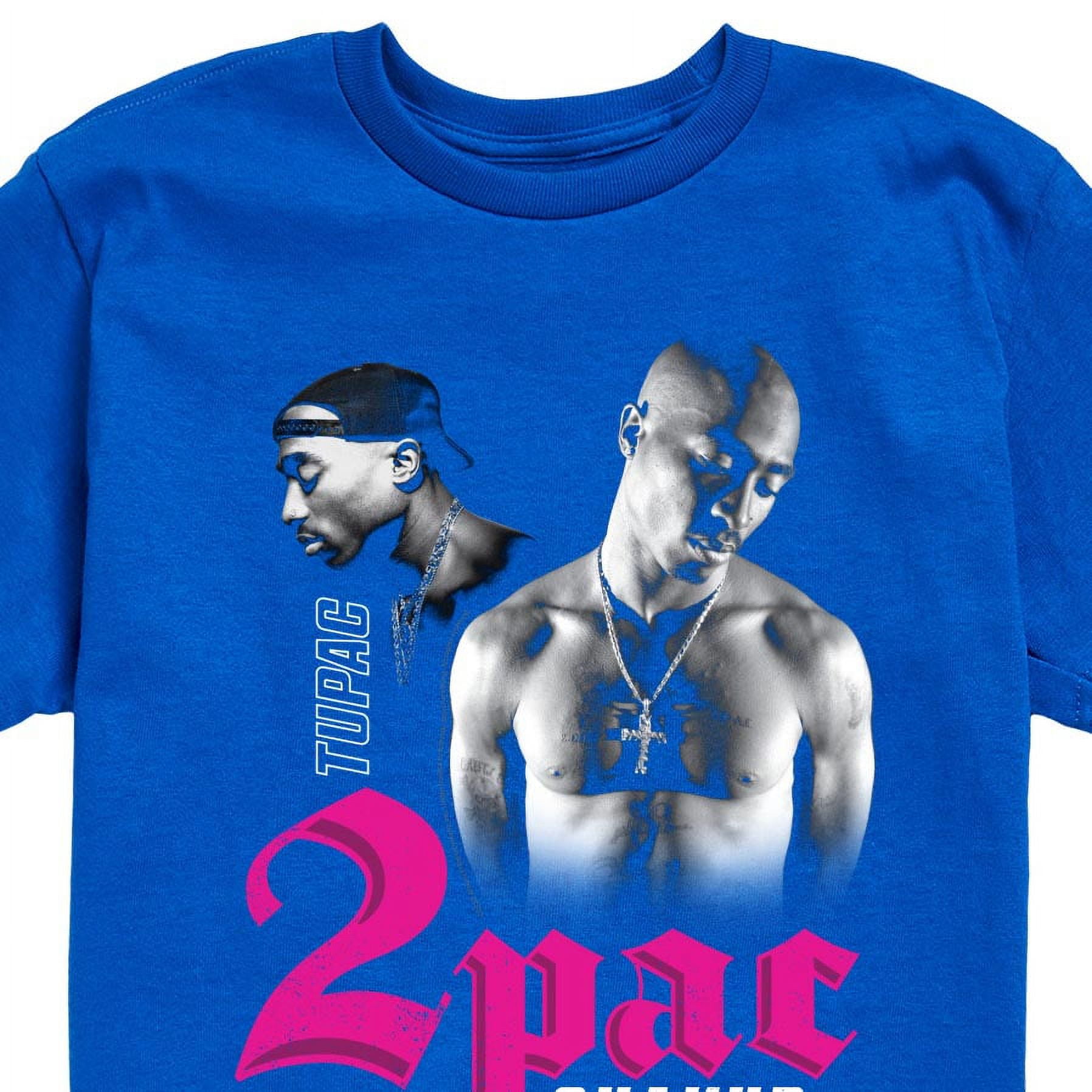 Blue tupac shirt 2025