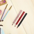 thumbnail image 1 of FESTFENDS 3Pcs Nylon Retractable Lip Brush with Cap Portable Lipstick Applicator Set, 1 of 6
