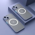 thumbnail image 1 of Luxury Matte Magnetic For Magsafe Wireless Charge Case For iPhone 15 14 13 11 12 Pro Max Mini Plus XS Max XR X Armor Cover funda, 1 of 7