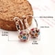 thumbnail image 2 of Pendientes De Aro Sparkle Round Hoops Colorful Crystals Zircon Pendientes Para Mujer Scienceny AP006514-02, 2 of 6