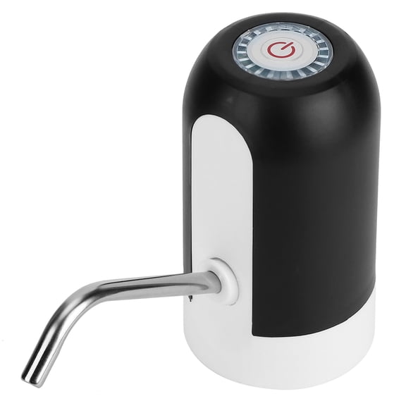 Portable Water Bottle, One-Button Water Outlet Gallon Water, For Offices Home Use Black
