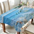 thumbnail image 4 of Ryvnso Summer Seashell in Sea Rectangle Table Cloth Tablecover Dinning Tablecloth 54"x72", 4 of 8