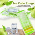 thumbnail image 3 of Ice Cube Trays, 2 pcs Silicone Plastic Ice Stick Trays, Skinny Ice Cube Trays, with Lid Water Bottle Ice Tray for Chilled Drinks, Water & Cocktails Easy Release, 3 of 5