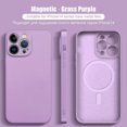 thumbnail image 3 of Funda magnética Original Magsafe para Apple iPhone 13 12 11 14 Pro Max Plus, cubierta de silicona de carga inalámbrica 13 12 Mini X XR XS, 3 of 4