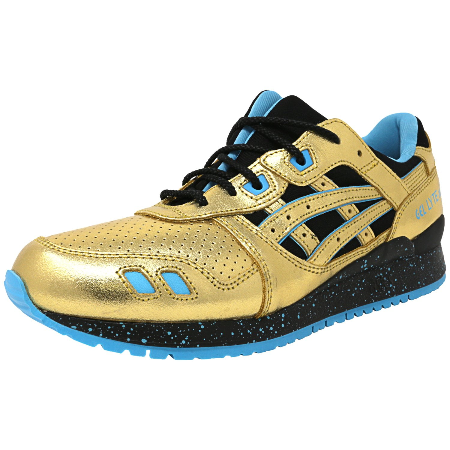 leather asics running shoes