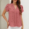 thumbnail image 4 of Cathalem T-Shirts Graphiques pour Femmes, Chemise Blouse, Rouge TG, 4 of 4