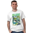 thumbnail image 3 of The Smurfs Kanji Bless the Hustle Men's Graphic T Shirt Tees Brisco Brands X, 3 of 5