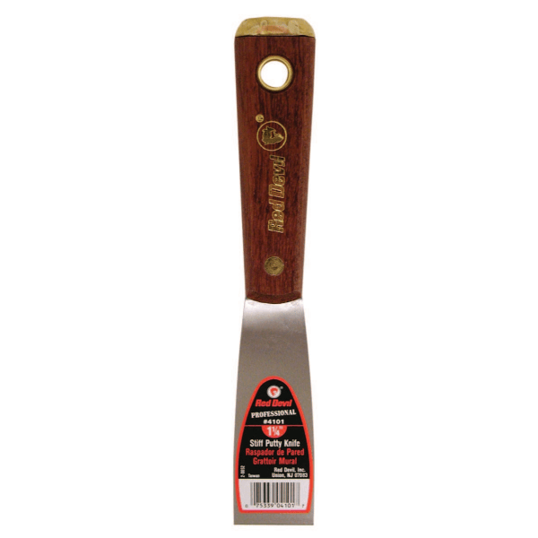 Red Devil 4100 Pro Series Putty Knife, 11/4" Width, Stiff Walmart