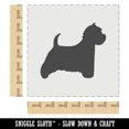 thumbnail image 2 of Westie West Highland White Terrier Dog Solid DIY Cookie Wall Craft Stencil - 7.0 Inch, 2 of 5