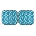 thumbnail image 7 of Balery 2 Piece Daisies Flowers Car Windshield Sun Shade|Foldable Front Windshield Shade for Car Front Window for Most Sedans SUV Truck-Large, 7 of 7
