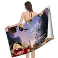 thumbnail image 4 of Jeffy SML el Rapero Toalla de playa de secado rápido con diseño temático, regalo para mujeres y niñas, ideal para cumpleaños, fans, amantes de la música, uso en la playa o al aire libre, 78 × 180 cm, 4 of 6