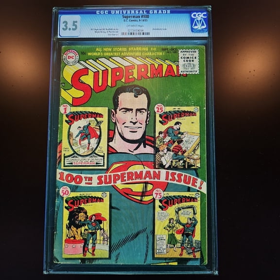Superman #100 - CGC 3.5 Comic Book
