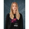 thumbnail image 2 of NASA Nasa Black Hole Explanation Sweatshirt Women -NASA Designs, Female Small, 2 of 4