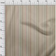 thumbnail image 3 of oneOone Georgette Viscose Orange Fabric Stripes Dress Material Fabric Print Fabric By The Yard 42 Inch Wide, 3 of 4