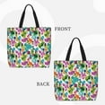 thumbnail image 2 of Easygdp Watercolor Flowers Bolsa Tote para Mujer, Bolso de Hombro para Trabajo, Playa, Viajes, Compras y Supermercado, 2 of 7