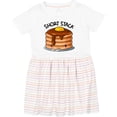 thumbnail image 3 of Inktastic Short Stack Cute Pancake Breakfast Girls Toddler Dress, 3 of 5