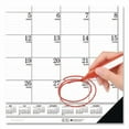 thumbnail image 3 of Recycled One-Color Dated Monthly Desk Pad Calendar, 18.5 x 13, White Sheets, Black Binding/Corners,12-Month (Jan-Dec): 2026 | Bundle of 2, 3 of 4