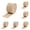 B4, variant on Ngheia 2pc Burlap Roll 58 Inch Long Fabric with Finished Edges for Table Runner Placemat, Rustic Linen Ribbon for Wedding Crafts Decorating, No Fraying