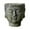 Green, variant on LOVIVER Buddha Head Flower Pot Decor Planter for Courtyard Table Centerpiece Kitchen Stone Gray
