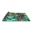 thumbnail image 2 of Ahgly Company Indoor Rectangle Abstract Light Blue Contemporary Area Rugs, 6' x 9', 2 of 4