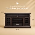 thumbnail image 2 of BELLEZE TV Stand Media Entertainment Center - Astorga (Espresso), 2 of 7