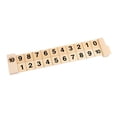 thumbnail image 1 of Regla de Adición de Matemáticas de Ayudas Científicas para Juguetes Educativos para Salvador Dali Regla aritmética matemática de madera, 1 of 10
