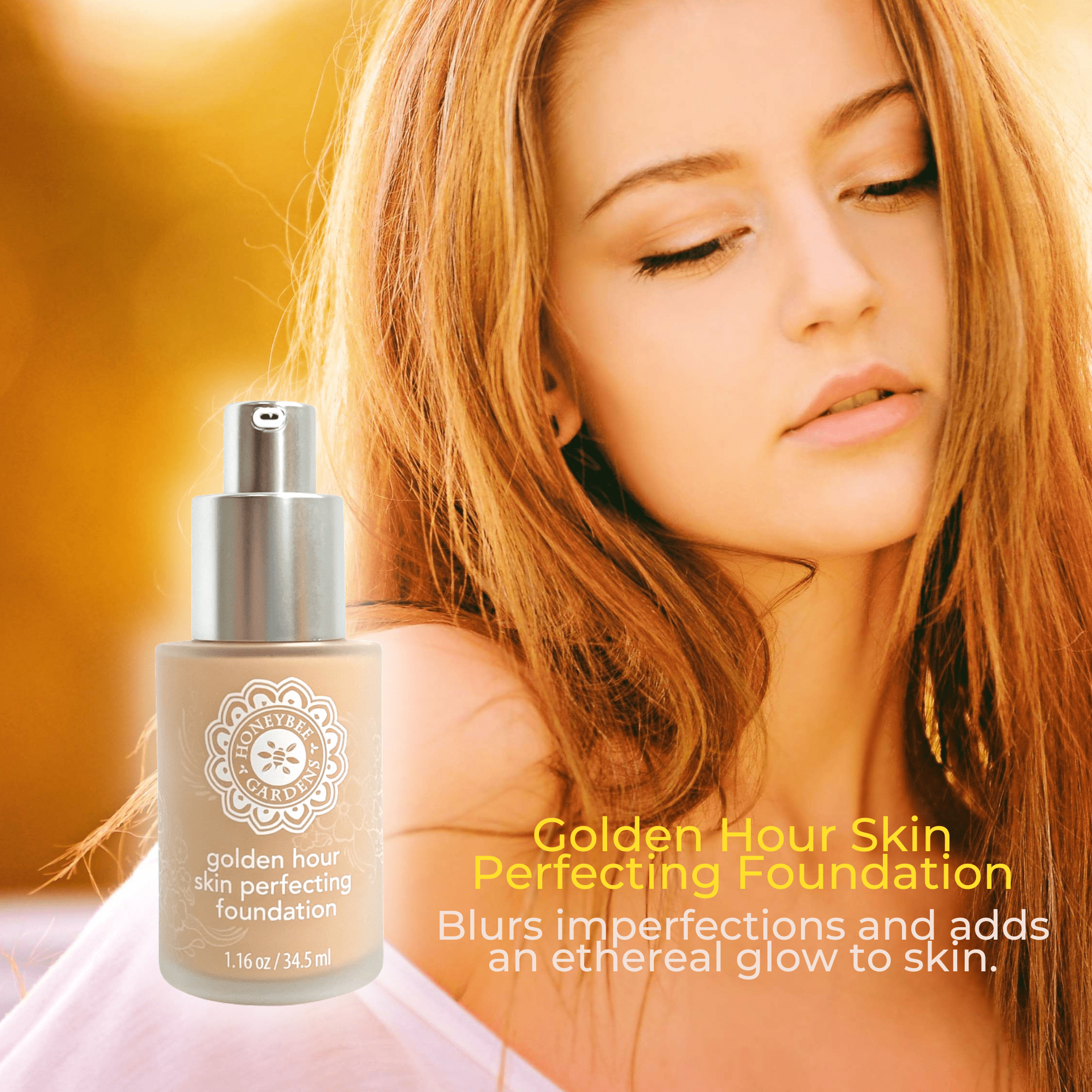 Golden Hour Liquid Foundation, Montego | 1.16 fl oz