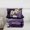 Purple, variant on Homewish Marble Artwork Adult Bedding Comforter Set, Romantic Purple Abstract Twin Comforter Sets, Modern Fashion Art Reversible Bedding Set, Breathable Home Decor, 2-Piece