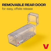Victor Live Catch Mouse Trap - Humane Catch and Release Trap for Mice - Indoor and Outdoor Use - 2 Pack