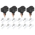 thumbnail image 1 of Interior 1 juego DC 12V/30A LED interruptor basculante encendido-apagado 3 pines interruptor de palanca impermeable para caravana Camper tablero rojo, 1 of 1