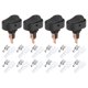 thumbnail image 1 of Interior 1 juego DC 12V/30A LED interruptor basculante encendido-apagado 3 pines interruptor de palanca impermeable para caravana Camper tablero rojo, 1 of 1