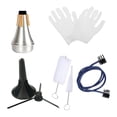 thumbnail image 4 of Kit de limpieza para trompeta, silenciador, fácil instalación, accesorios, guantes profesionales, cepillo para músicos de jazz, estudiantes y amantes, 4 of 8
