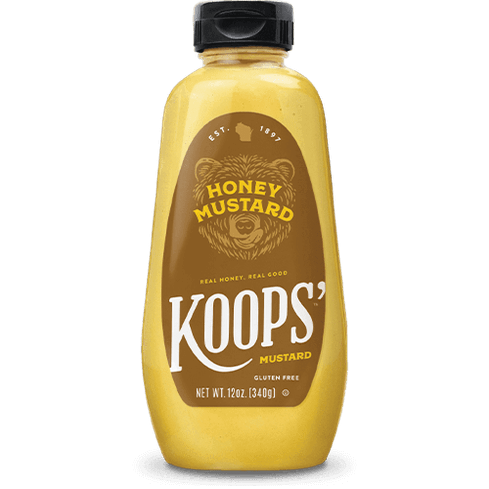Koops' Honey Mustard, 12 oz (Pack of 12)