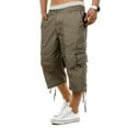thumbnail image 4 of Pantalon Court de Travail à Grande Poche pour Hommes Cargo Décontracté, 4 of 6