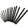 thumbnail image 1 of SagaSave 10Pcs Metal Straight Shank High Speed Steel Black Twist Drill Bits Set Suitable for Steel Non-ferrous Metal, 1 of 6