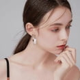 thumbnail image 3 of Pearl Toilet Paper Ear Hooks 3d Paper Earrings Roll Ear Drops Jewellery Gifts -Q544, 3 of 5