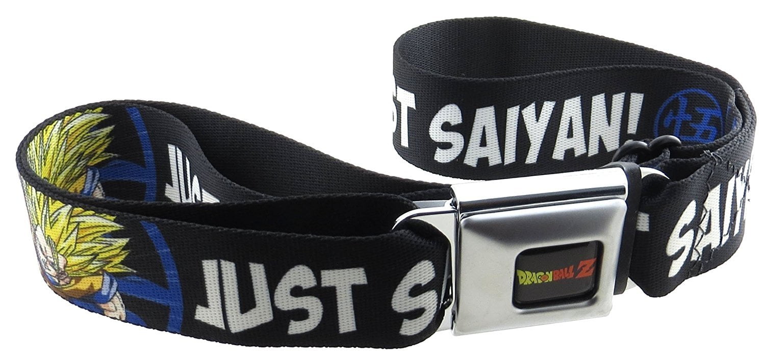 BuckleDown Dragon Ball Z Seatbelt Belt Anime Goku Adjustable Waist