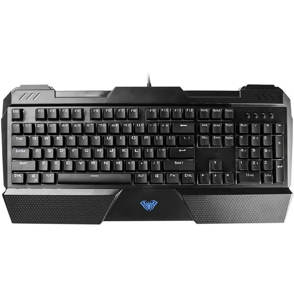 AULA Sapphire Mechanical Keyboard with Blue Switch, Ergonomic Keyboard Gaming Keyboard and Computer Keyboard