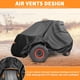 thumbnail image 4 of Funda UTV Única Bargains para Kawasaki Teryx 2 Asientos Impermeable Funda Lado a Lado para Kawasaki Teryx S LE Protección al Aire Libre Sol Lluvia 210D-PU Tela Oxford Negra, 4 of 6