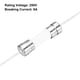 thumbnail image 3 of Fusibles de cerámica de alambre de fusible lento 5mm x 20mm 250V T8A 10Pcs, 3 of 5