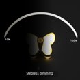 thumbnail image 4 of Activated LED Night Light Double Modes LED Night Light Rechargeable Butterfly Shape Lamp with Sensors, 4 of 9