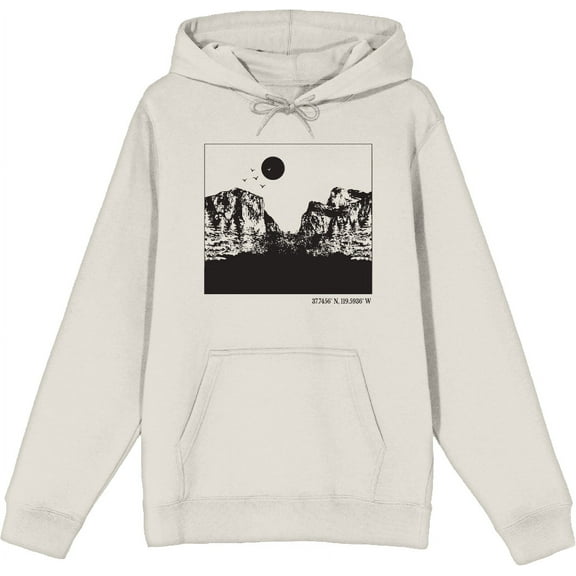 Adventure Society Adult Sand Long Sleeve Hoodie-Large
