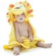 thumbnail image 1 of grey Toalla para bebé con capucha, diseño de toalla de baño ultra absorbente y duradera, perfecta para niñas y niños por, 1 of 5