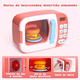 thumbnail image 3 of Juego De Microondas Juego De 31 Piezas De Cocina Rosa Malubero Set de Juguetes de Comida, 3 of 4