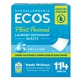 thumbnail image 1 of ECOS Láminas de detergente para ropa veganas e hipoalergénicas, 114 unidades, 1 of 5