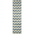 thumbnail image 5 of SAFAVIEH Montauk Irving Geometric Squares Cotton Runner Rug, Gold/Multi, 2'3" x 6', 5 of 10