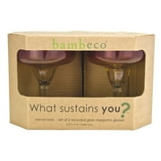 Bambeco Rioja Recycled Margarita Glass Case of 6 by Bambeco
