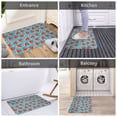 thumbnail image 6 of Uemuo Cartoon Watermelon Printed Door Mat Indoor Doormat 16"x24",Front Back Door Mats Non Slip Entrance Rugs,Inside Doormats for Entryway, 6 of 9