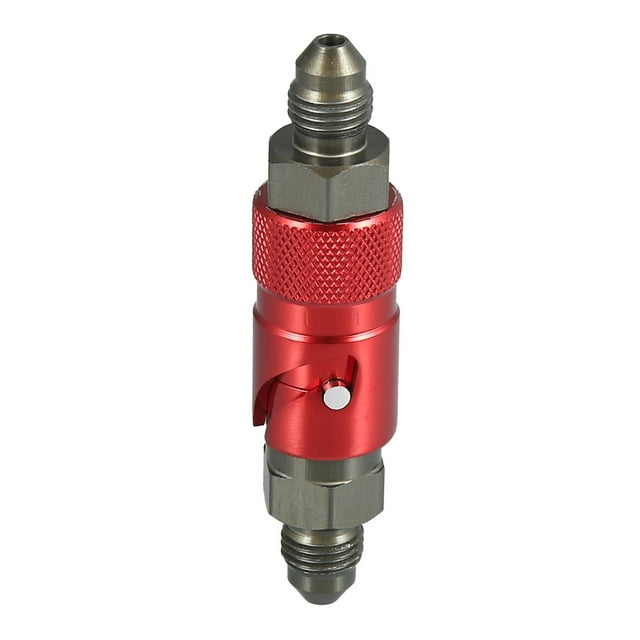 Acoplamiento de desconexión Rápido AN3 Unique Bargains Rojo