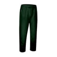 thumbnail image 5 of PIMSSY Men Casual Pants With Slant Pockets Comfortable Flat Front Trousers For Business Casual And Daily Wear Male Leisure Solid Color Slacks, 5 of 5